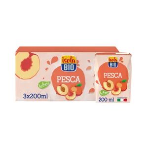 Isola Bio Zumo De Melocoton Bio 3 Uds 200 ml