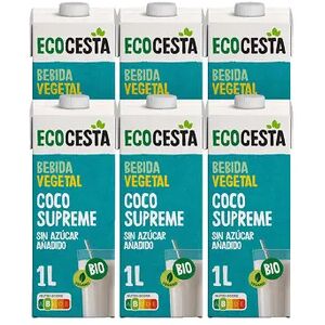 Ecocesta Bebida Vegetal De Coco Supreme Bio 6 Uds 1 L