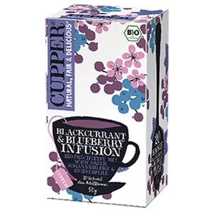 Cupper Infusión Grosella Negra Y Arándanos Bio 20 Infusiones