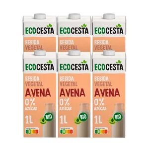 Ecocesta Bebida Vegetal De Avena Sin Azucar Bio 6 Uds 1 L