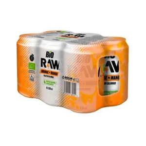 Raw Superdrink Raw Naranja Mango Bio 6 Uds 330 ml