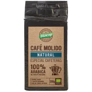 Biocop Café Molido Descafeinado 100% Arabica Bio 250g