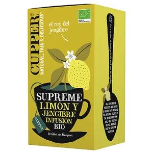 Cupper Infusión Ginger Supreme Bio 20 Infusiones