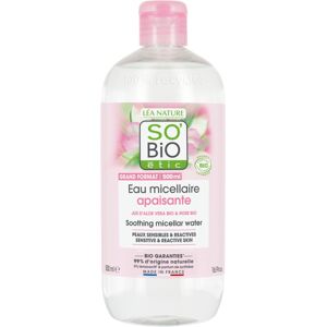 SO'BiO étic Agua micelar calmante con Aloe Vera Bio y Rosa Bio