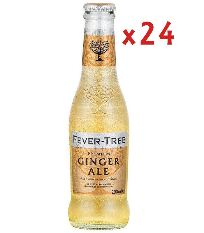 Fever - Tree Caja Fever Tree Ginger Ale 24 Uds