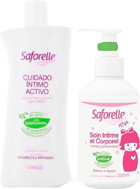 Saforelle Solución Lavado 250 ml + Saforelle Miss 250 ml