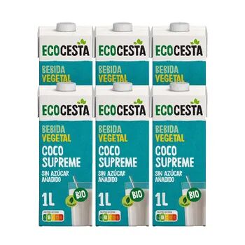 Ecocesta Bebida Vegetal De Coco Supreme Bio 6 Uds 1 L