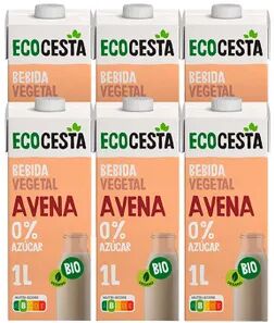 Ecocesta Bebida Vegetal De Avena Sin Azucar Bio 6 Uds 1 L