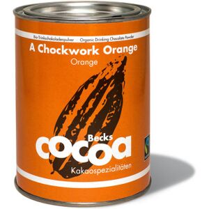 Luomukaakao Becks Cacao A Chockwork Orange appelsiinilla ja inkiväärillä, 250 g