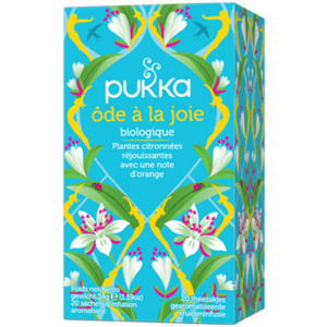 Pukka Thé et Infusion Bio Ode de la Joie 20 sachets - Publicité