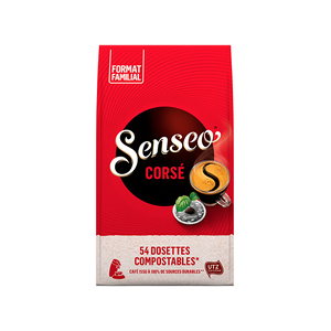 Senseo CORSE DOSETTES 54 PC 375 GR - Publicité