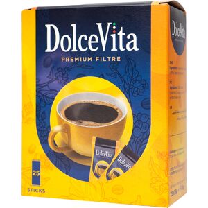 Dolce Vita Premium Filtre oploskoffie - Dolce Vita - 25 sachets de café instantané