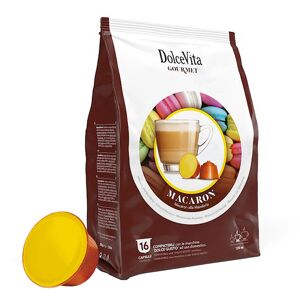 Dolce Gusto Dolce Vita Macaron Alla Mandorla pour Dolce Gusto. 16 Capsules