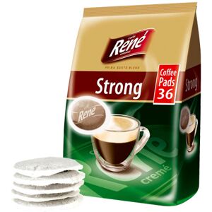 Café René Big Pack Strong (Tasse simple) pour Senseo. 36 dosettes - Publicité