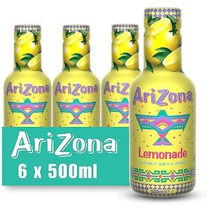 Arizona Cowboy Cocktail Citronnade Jus de Fruits 100% Plaisir Aromatisé et Rafraîchissant Bouteille PET 500ml Pack de 6 - Publicité