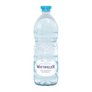 Wattwiller Eau Wattwiller - bouteille 1 L - Carton de 12 Aluminium