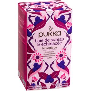 Pukka Infusion baie de sureau & échinacée Bio Pukka - Boîte de 20 sachets