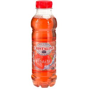 Cristaline Eau Cristaline fraise 50 cl - 24 bouteilles