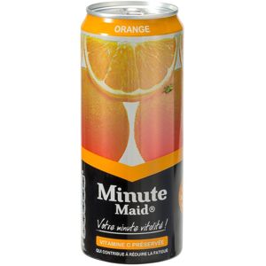 Minute Maid jus orange 33 cl - 24 canettes