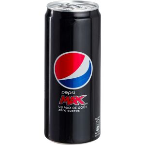 Pepsi Cola Max 33 cl - 24 canettes