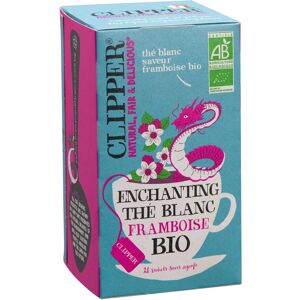 Clipper The blanc framboise bio Enchanting Clipper - Boîte de 20 sachets