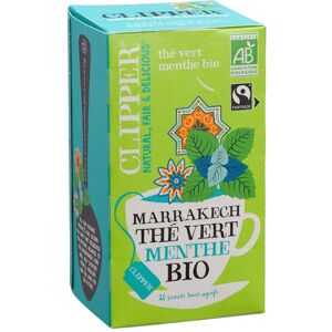 Clipper The vert menthe bio Marrakech Clipper - Boîte de 20 sachets