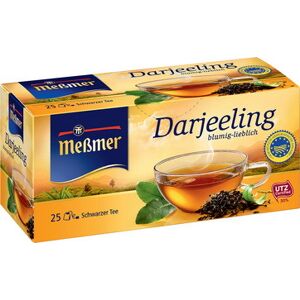 Thé noir 'Darjeeling', boîte de 25 - Lot de 4