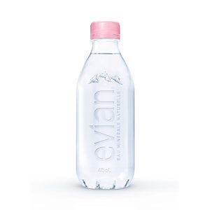 Evian Nude Eau minérale naturelle - Lot 24 bouteilles 40