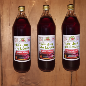 Jus de Pomme/Muroise 3 x 1L - En direct de Le Domaine du Framboisier (Eure)