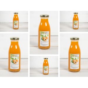 Nectar d'abricot 25cl x 6 (variete Polonais ou Orange de Provence) - En direct de La Ferme de l'Ayguemarse (Drôme)