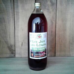 Jus de Pomme et Framboise 100% Pur Jus - En direct de Le Domaine du Framboisier (Eure)