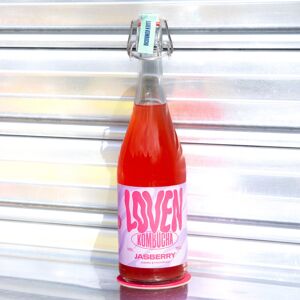 Kombucha Jasberry (the vert jasmin & framboise) - 3x75cl - En direct de Brasserie L'Indispensable LOVEN Kombucha (Nord)