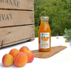 Nectar d'abricot 25 cl (Variete Polonais ou Orange de Provence) - En direct de La Ferme de l'Ayguemarse (Drôme)