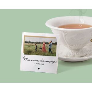 Cadeaux.com Boîte de 10 sachets de thé bio personnalisables - Photo
