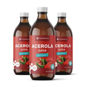 FutuNatura 3x Jus d'acérola, ensemble 1500 ml