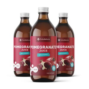 FutuNatura 3x Jus de grenade, en total 1500 ml