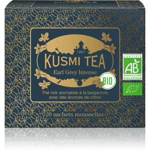 Earl Grey Intense - The noir, bergamote, citron - Sachets de the - Kusmi Tea