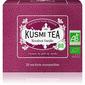 Rooibos Vanille (Infusion bio) Kusmi Tea - Publicité