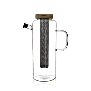 KUSMI TEA Théière carafe 1,2L en verre - Accessoire pour le thé - Kusmi Tea