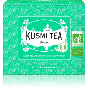 Detox - Thé vert, maté, citron - Sachets de thé - Kusmi Tea - Publicité