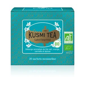 Label Imperial - Thé vert, épices, cannelle - Sachets de thé - Kusmi Tea - Publicité