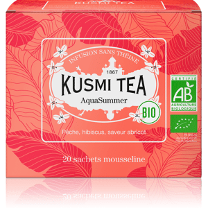 AquaSummer - Infusion de fruits et hibiscus bio -   Kusmi Tea