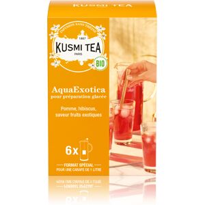 AquaExotica (Infusion de fruits bio) - Infusion hibiscus, mangue - Sachets de the - Kusmi Tea