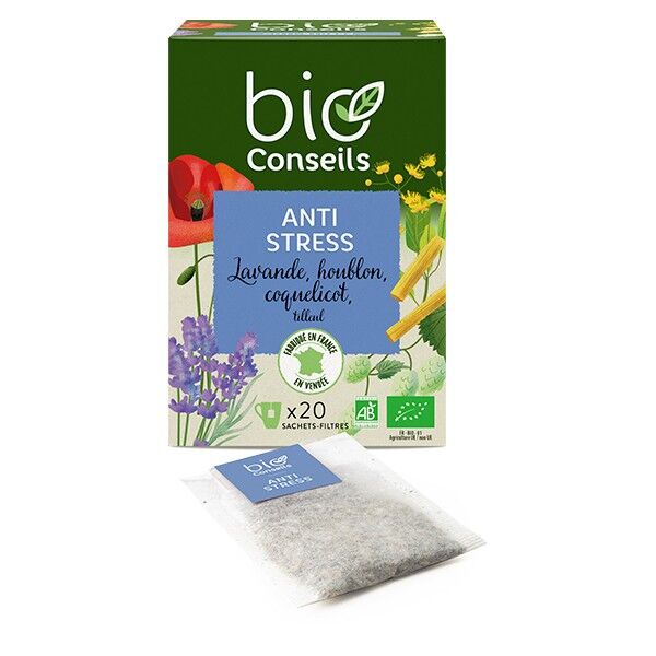 Nature & Santé Infusion Bio Anti-stress 20 sachets