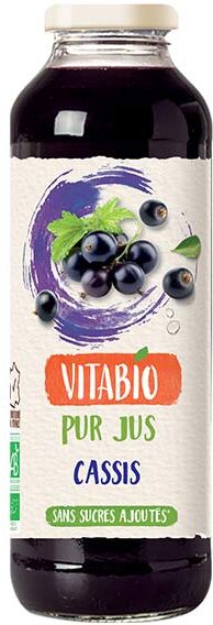 Vitabio 100% Pur Jus Cassis Bio 50cl