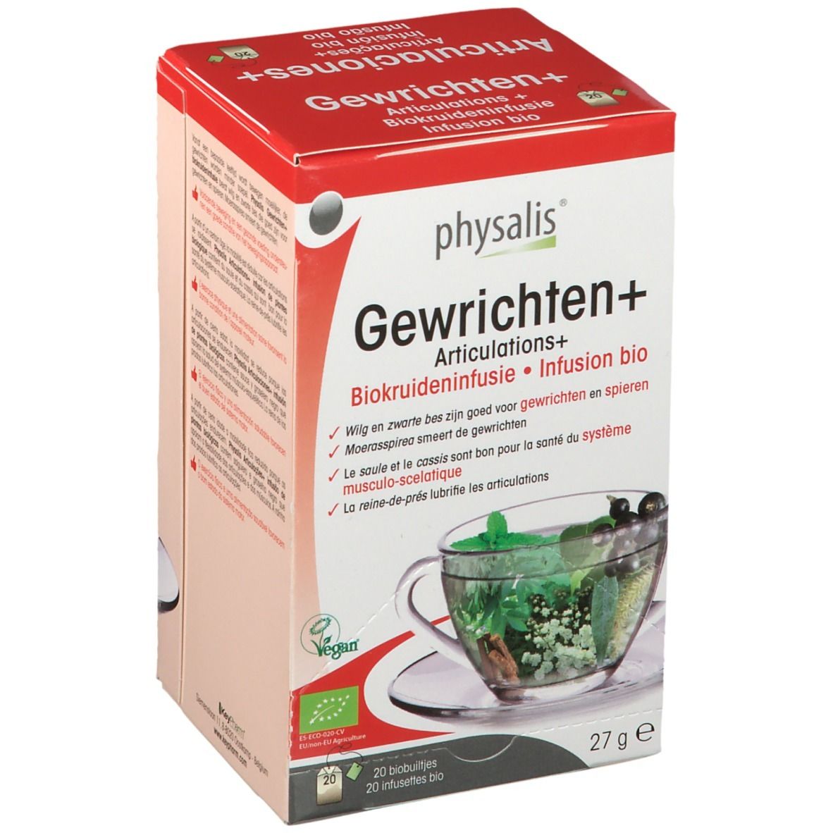 physalis® Physalis Articulations+ Infusion Bio g sachet(s) filtre(s)