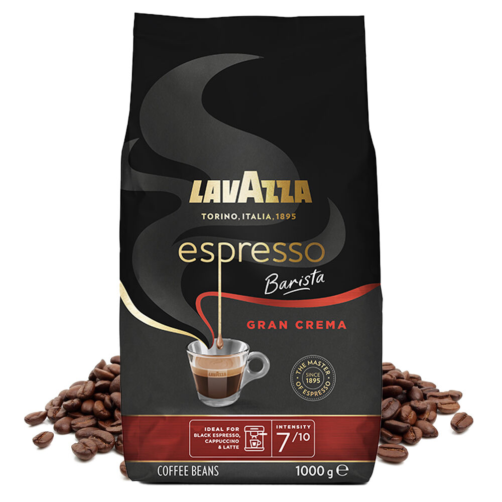 Espresso Gran Crema - Lavazza - 1000g. café en grains