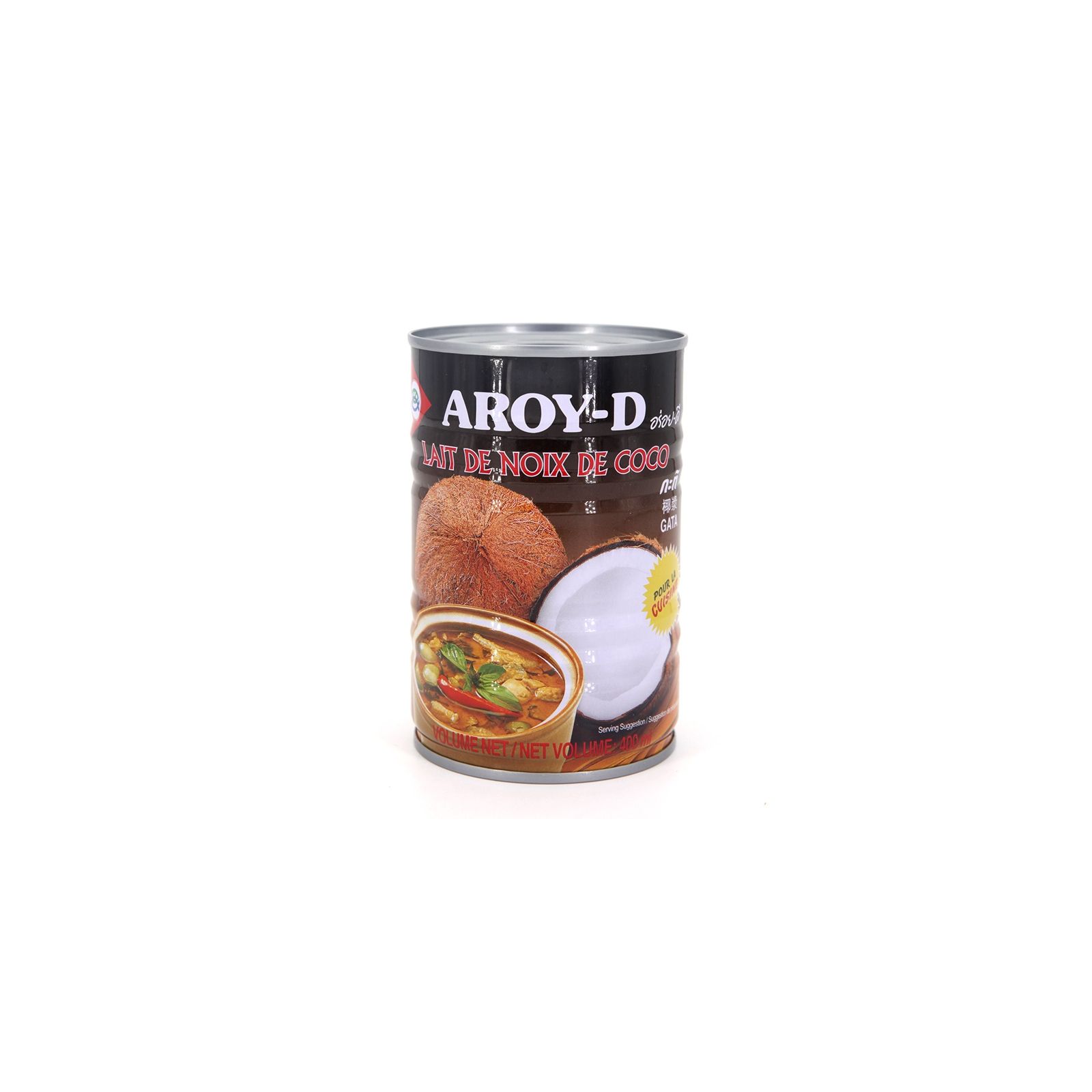 Asia Marché Lait de coco Cuisine 400ml Aroy-D