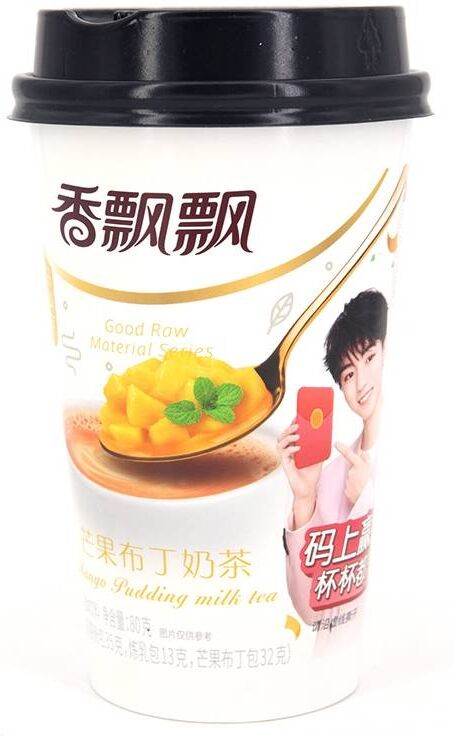 Asia Marché Thé au lait au pudding de mangue 80g Xiang Piao Piao