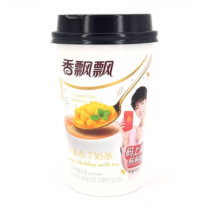 Asia Marché Thé au lait au pudding de mangue 80g Xiang Piao Piao